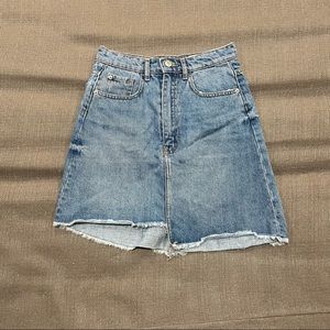 Denim Mini Skirt